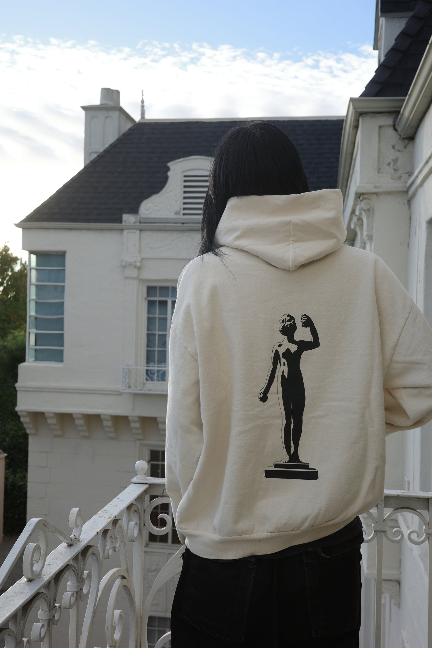 Chateau Rossmore Hoodie in Cream
